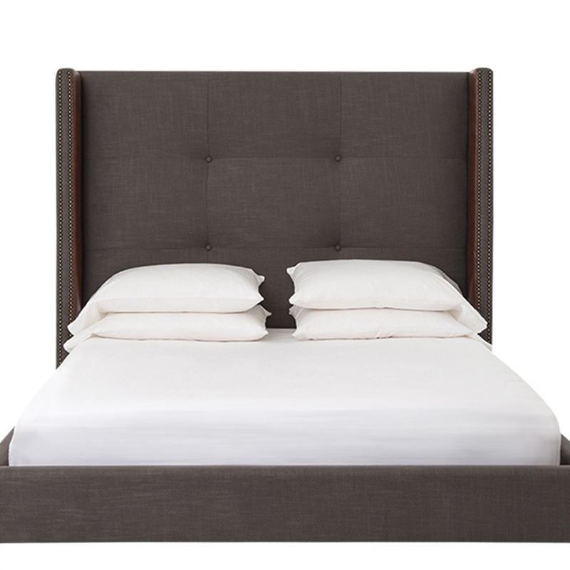 Cotton íon 200 Snáithe Comhaireamh Percale Weave Teicstílí Óstán Bán