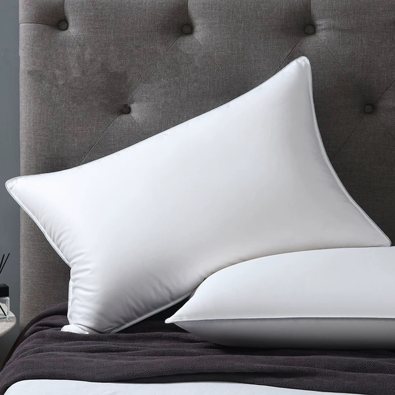 260 Comhaireamh Snáithe Cotton Sliogán Down Proof 50% Piliúir Down Óstán 50% Gé