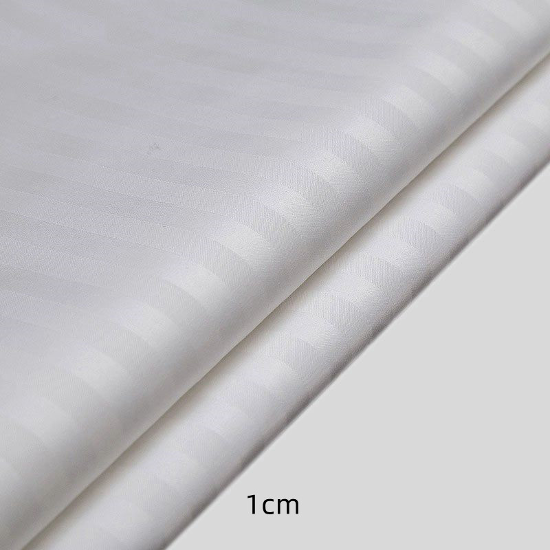 Cotton stáplacha fada TC330 Fabraic leapachais teicstíle óstán stríocach satin