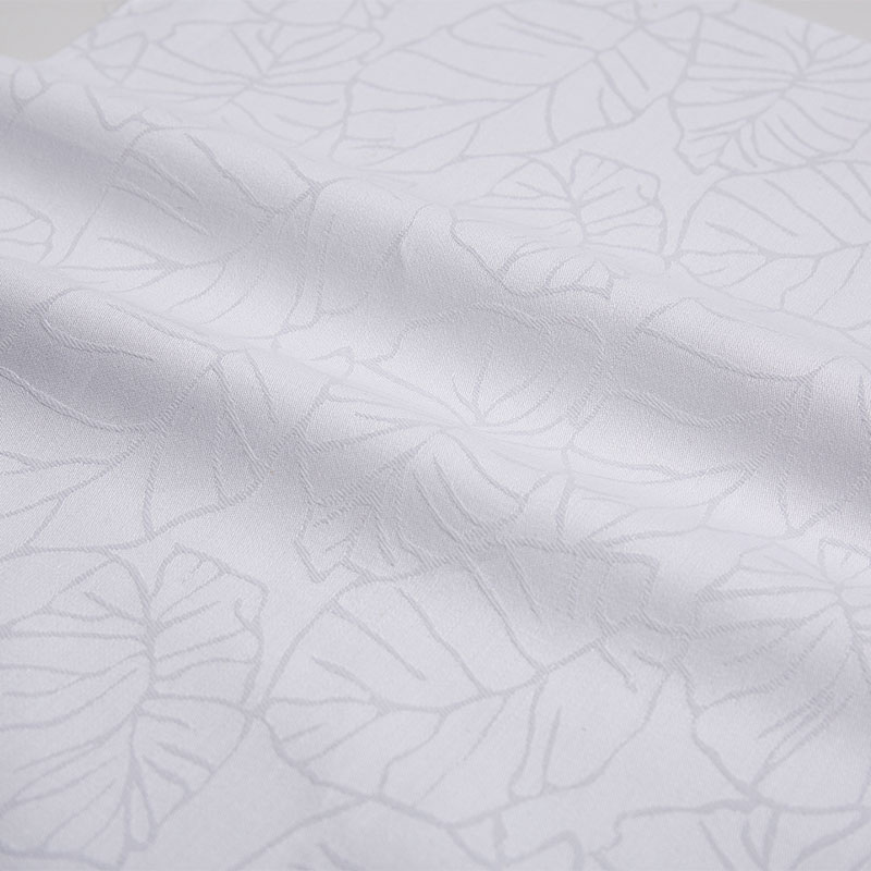 Fágann Cotton Jacquard fabraicí leapachais teicstíle óstán